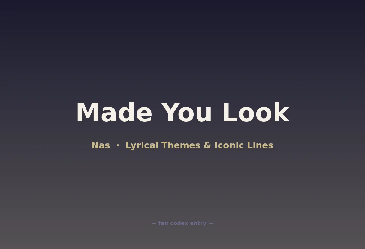Made You Look