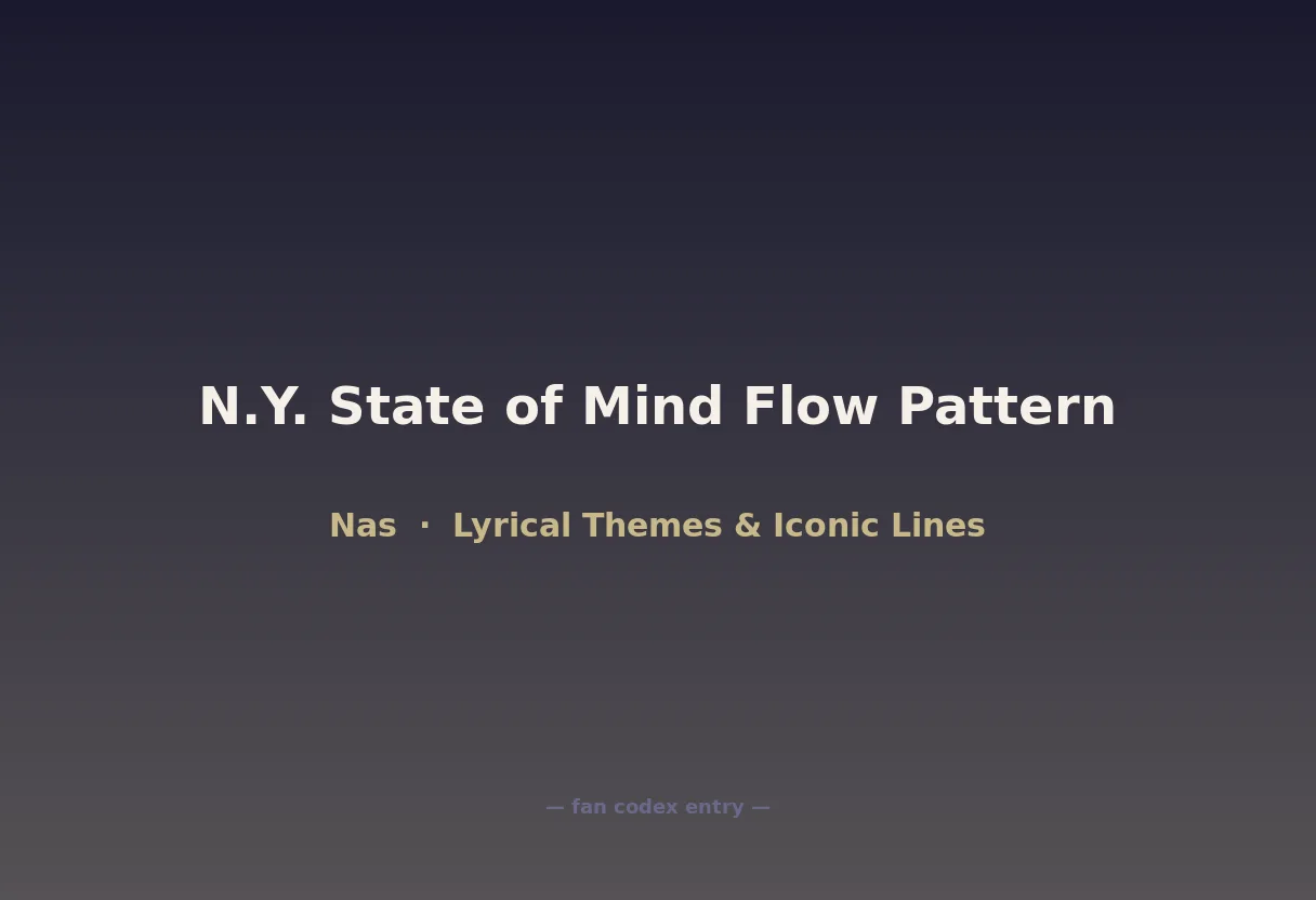 N.Y. State of Mind Flow Pattern