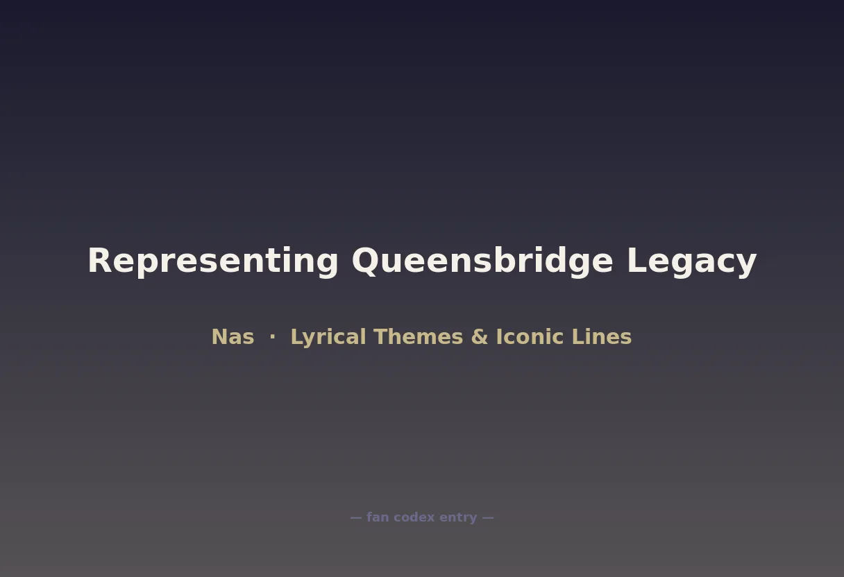 Representing Queensbridge Legacy