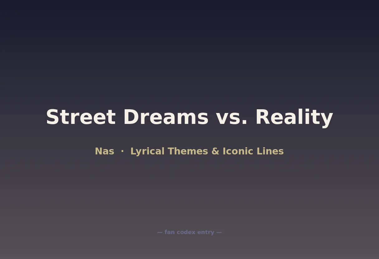 Street Dreams vs. Reality