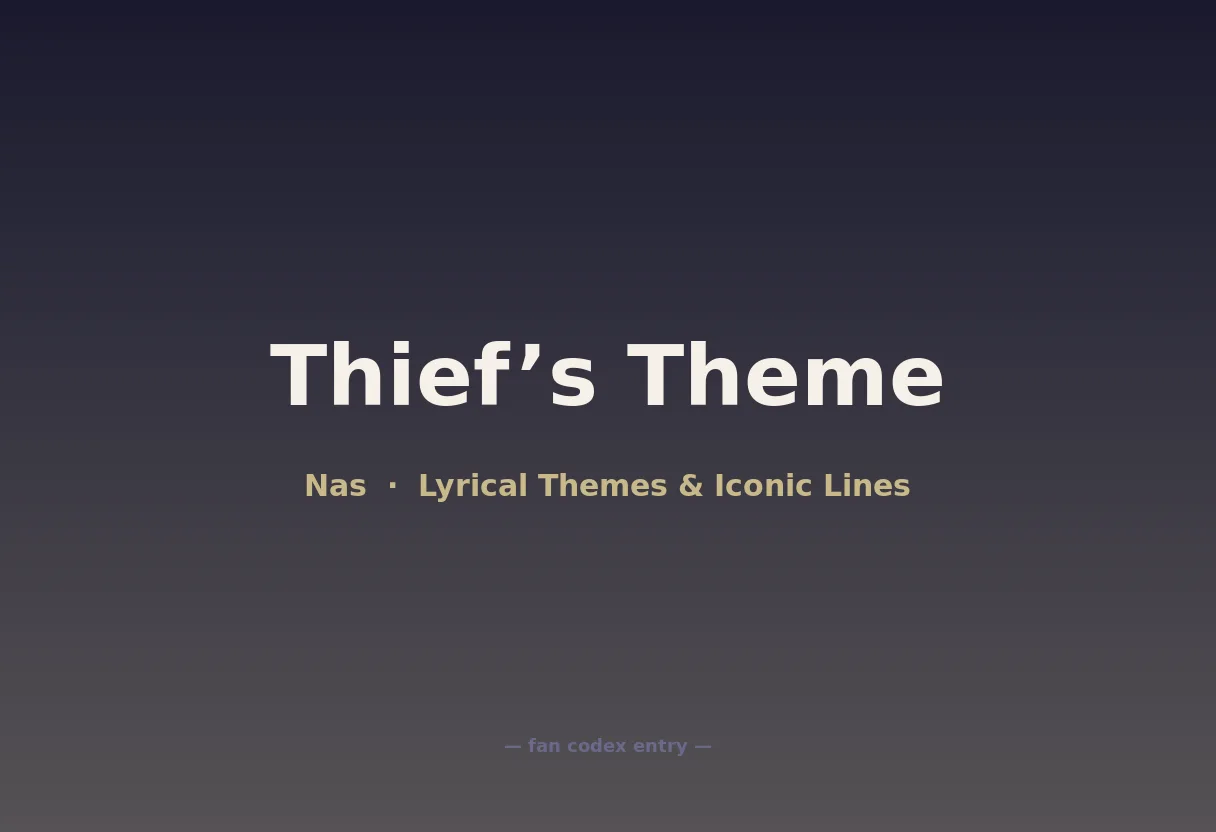Thief’s Theme