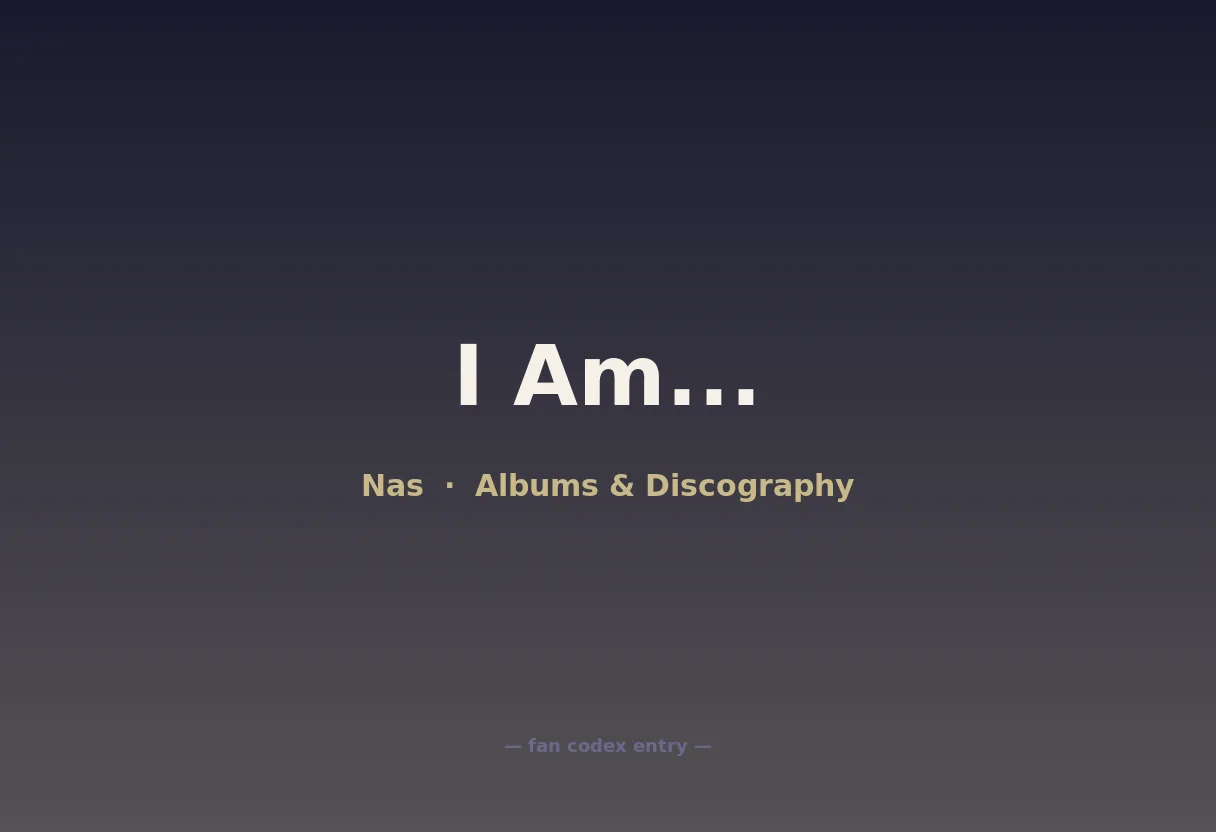 I Am...