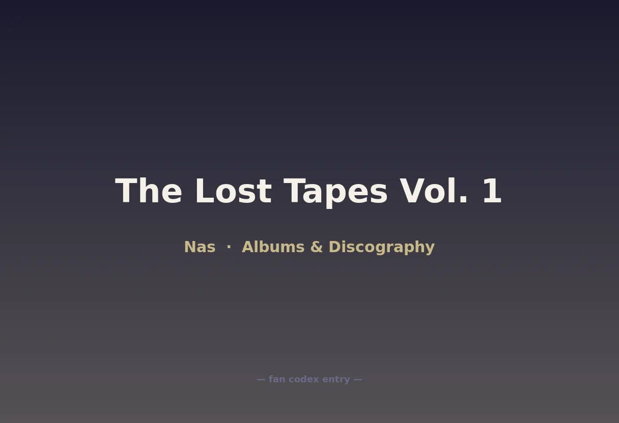 The Lost Tapes Vol. 1